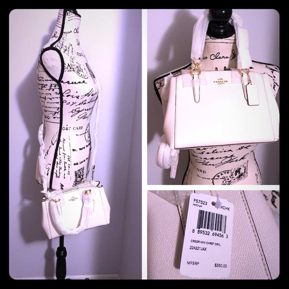 Coach mini Christie carryall - NWT